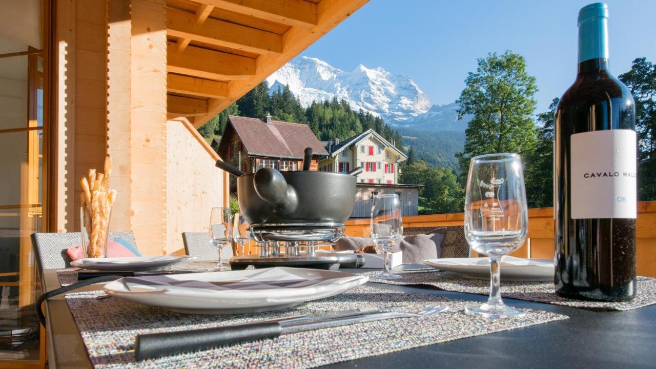 Panoramapark Soleil Chalet A Wengen Exterior foto